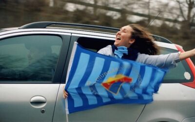 Emilia gör praktik på reklambyrån B-Reel