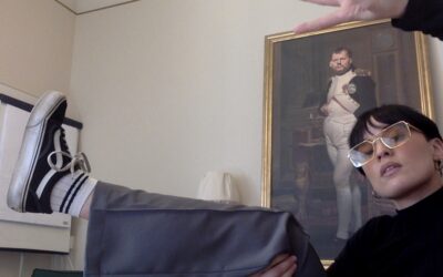 Rosanna får testa på att vara TAD på sin praktik på FLX