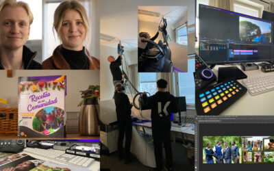 Aaron skapar content till Läkarmissionen