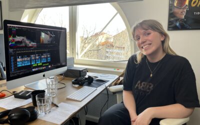 Anna har praktik på Starbay