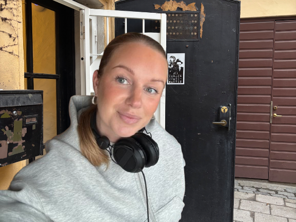 Praktik på P3 Krim för Josefin